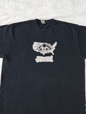 Men's Black SUNAMI Graphic Band Tee